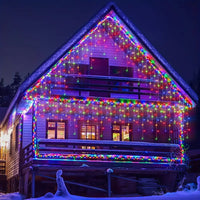 Încărcați imaginea în vizualizatorul Galeriei, Instalatie craciun tip perdea 9x1m, 384 LED-uri
