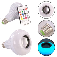 Încărcați imaginea în vizualizatorul Galeriei, Boxa bluetooth, in forma de bec cu LED functional, controlabil prin telefon
