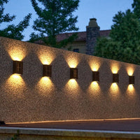 Încărcați imaginea în vizualizatorul Galeriei, Set 4 x Lampa Solara 4 LED Lumina Bidirectionala, Alb cald
