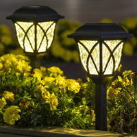 Încărcați imaginea în vizualizatorul Galeriei, Set 6 x lampa solara felinar LED 43 cm

