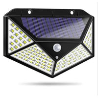 Încărcați imaginea în vizualizatorul Galeriei, Set 3 x Lampa 100 LED cu panou solar, senzor de miscare
