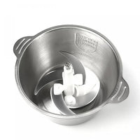 Încărcați imaginea în vizualizatorul Galeriei, Tocator electric, vas din inox , capacitate 2 litri + Rasnita electrica pentru cafea si alte alimente
