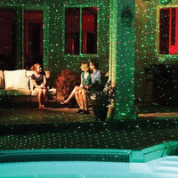 Încărcați imaginea în vizualizatorul Galeriei, Proiector Laser Star Shower, Lumini Efect holografic 3D, interior si exterior
