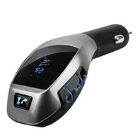 Încărcați imaginea în vizualizatorul Galeriei, Car audio transmitter with digital display on a white background
