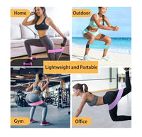 Încărcați imaginea în vizualizatorul Galeriei, Set 3 benzi elastice fitness, 3 niveluri de rezistenta, pentru coapse, fese si picioare

