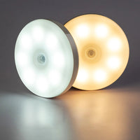 Încărcați imaginea în vizualizatorul Galeriei, Set 2 x Lumină LED cu Senzor de Mișcare Reîncărcabilă

