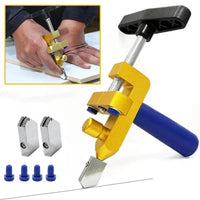 Încărcați imaginea în vizualizatorul Galeriei, Instrument Profesional de Tăiere Manuală pentru Gresie și Sticlă – 2-în-1 Compact și Portabil
