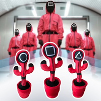 Încărcați imaginea în vizualizatorul Galeriei, Cactus Dansator Squid Game, Jocul Calamarului
