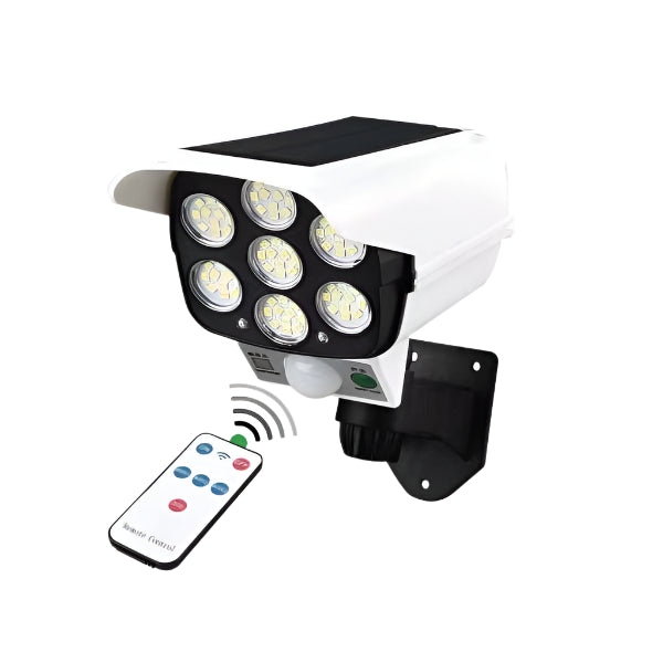 Lampa solara cu LED in forma de camera video