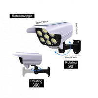 Încărcați imaginea în vizualizatorul Galeriei, Lampa solara cu LED in forma de camera video
