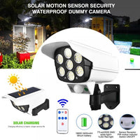 Încărcați imaginea în vizualizatorul Galeriei, Lampa solara cu LED in forma de camera video
