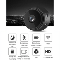 Încărcați imaginea în vizualizatorul Galeriei, Camera Mini - Wifi, supraveghere live
