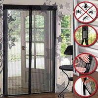 Încărcați imaginea în vizualizatorul Galeriei, Perdea magnetica anti insecte neagra
