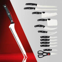 Încărcați imaginea în vizualizatorul Galeriei, 1+1 CADOU Set 13 unelte culinare profesionale, lama inox
