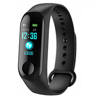 Încărcați imaginea în vizualizatorul Galeriei, Bratara fitness M3, ecran TFT 0.96 inch, bluetooth, masurare ritm cardiac si alte functii ale organismului
