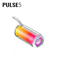 Încărcați imaginea în vizualizatorul Galeriei, Boxa portabila cu lumini colorate, Bluetooth, PLUSE5, Alb
