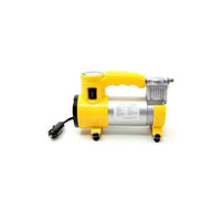 Încărcați imaginea în vizualizatorul Galeriei, Pachet promotional Compresor auto profesional, 12V, 35 l pe minut + Casca bluetooth handsfree + Suport numar telefon parcare CADOU

