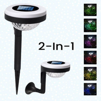 Încărcați imaginea în vizualizatorul Galeriei, Lampa solara Smart RGB / Alb cald
