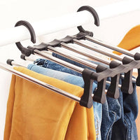 Încărcați imaginea în vizualizatorul Galeriei, 1+1 CADOU Umeras organizator pentru pantaloni
