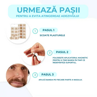Încărcați imaginea în vizualizatorul Galeriei, Set 30 Benzi Nazale Magnetice
