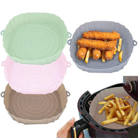 Încărcați imaginea în vizualizatorul Galeriei, Set 4 Tavi Silicon pentru Air Fryer
