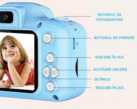 Încărcați imaginea în vizualizatorul Galeriei, Camera Foto-Video Digitala pentru copii, camera 3 MP, ecran 2 inch
