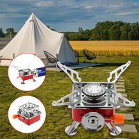Încărcați imaginea în vizualizatorul Galeriei, Aragaz portabil pentru camping, aprindere automata + rezerva cadou
