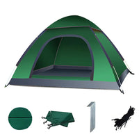 Încărcați imaginea în vizualizatorul Galeriei, Cort camping, impermeabil, protectie UV, 2 usi
