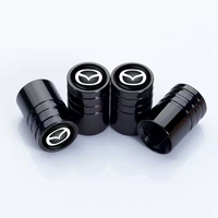 Încărcați imaginea în vizualizatorul Galeriei, Set 4 capace din aluminiu pentru valve de anvelope
