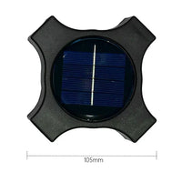 Încărcați imaginea în vizualizatorul Galeriei, Set 4 x Lampa Solara cu Lumina 4 Directii, Alb cald
