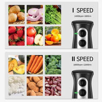 Încărcați imaginea în vizualizatorul Galeriei, Set blender de mâna 4 in 1, 1500W cu 2 viteze și funcție turbo
