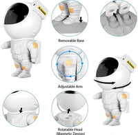 Încărcați imaginea în vizualizatorul Galeriei, Lampa LED pentru copii cu proiector GALAXY Starry Sky astronaut
