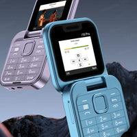 Încărcați imaginea în vizualizatorul Galeriei, Telefon pliabil i16Pro, Copii, Inregistrare Apel, FM, Dual SIM

