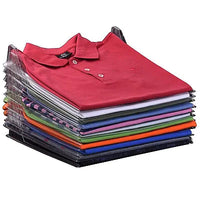 Încărcați imaginea în vizualizatorul Galeriei, Organizator 10 tricouri / camasi EZTAX Slim din plastic Transparent
