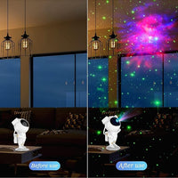 Încărcați imaginea în vizualizatorul Galeriei, Lampa LED pentru copii cu proiector GALAXY Starry Sky astronaut
