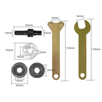 Încărcați imaginea în vizualizatorul Galeriei, 1+1 CADOU - Kit Conversie Bormașină în Polizor Unghiular – Adaptor Metalic + Accesorii
