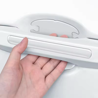 Încărcați imaginea în vizualizatorul Galeriei, Set 8 x Stickere transparente anti-coliziune pentru uși și mânere auto
