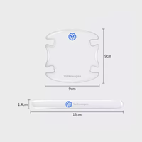 Încărcați imaginea în vizualizatorul Galeriei, Stickere transparente anti-coliziune pentru uși și mânere auto, 8 buc.

