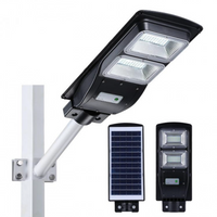 Încărcați imaginea în vizualizatorul Galeriei, Lampa solara stradala LED, Jortan 120W, suport, telecomanda
