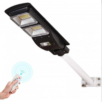 Încărcați imaginea în vizualizatorul Galeriei, Lampa solara stradala LED, Jortan 120W, suport, telecomanda

