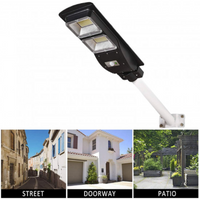 Încărcați imaginea în vizualizatorul Galeriei, Lampa solara stradala LED, Jortan 120W, suport, telecomanda
