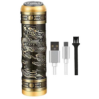 Încărcați imaginea în vizualizatorul Galeriei, Mini aparat de ras electric reincarcabil cu USB rezistent la apa model Retro
