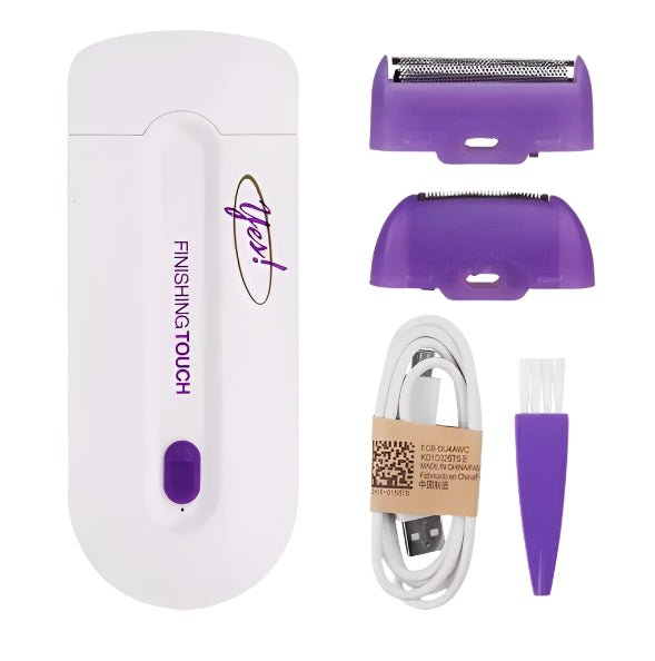 Epilator reincarcabil cu lumina, tehnologie Sensa-Light, Finishing Touch Yes