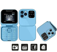 Încărcați imaginea în vizualizatorul Galeriei, Telefon de Buzunar Pliabil Flip i16 Pro, Dual SIM
