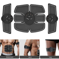 Încărcați imaginea în vizualizatorul Galeriei, 1+1 CADOU Kit Electrostimulator EMS cu 3 piese abdomen, maini, picioare pentru stimularea si cresterea musculaturii
