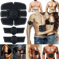 Încărcați imaginea în vizualizatorul Galeriei, 1+1 CADOU Kit Electrostimulator EMS cu 3 piese abdomen, maini, picioare pentru stimularea si cresterea musculaturii
