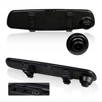 Încărcați imaginea în vizualizatorul Galeriei, Oglinda auto DVR retrovizoare, camera fata-spate Full HD 1080
