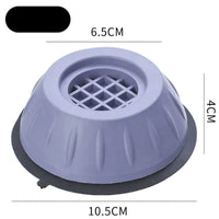 Încărcați imaginea în vizualizatorul Galeriei, 1+1 CADOU Set 4 Picioruse antivibratie cu ventuze pentru masina de spalat
