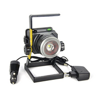 Încărcați imaginea în vizualizatorul Galeriei, Proiector LED Cree-T6 30W cu acumulator si suport, BL2144T
