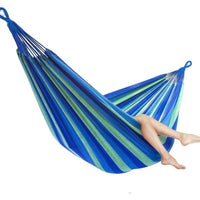 Încărcați imaginea în vizualizatorul Galeriei, Hamac multicolor din bumbac, 180 x 80 cm
